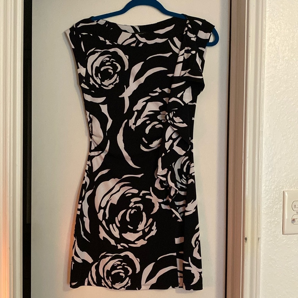 Black and white dress